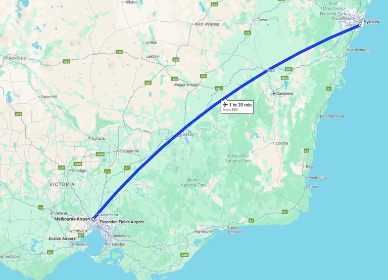 MEL-SYD_flight